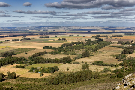 Paisaje rural desde La Barrosa, Balcarce